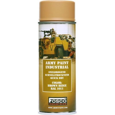 Fosco Army farba 400 ml Brown Beige