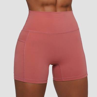 GymBeam dámske šortky Fit salmon