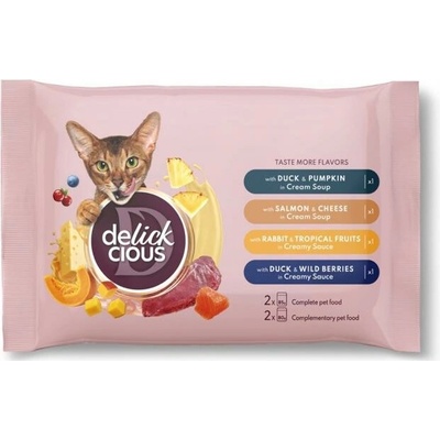 DELICKCIOUS Delickcious SET №2 2 х , 2 х 80 g