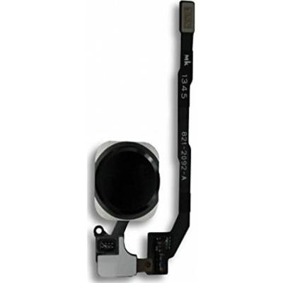 Apple Tlačidlo Home Button flex iPhone 5S, SE čierne oem