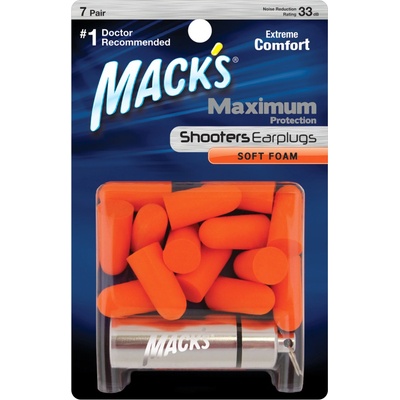 Macks Maximum špunty do uší 10 párů