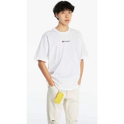 Champion pánské triko Script Logo White