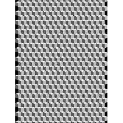 Preinterier Fototapeta panel - PL0362 - 3D kocky – sivé vlies - 206cm x 275cm