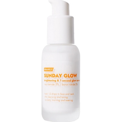 Frankly Sunday Glow Instant Radiance & Glow Serum Rozjasňující sérum na obličej 37 ml – Hledejceny.cz