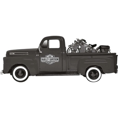 Harley Davidson Maisto Ford F 1 Pickup 1948 a WLA Flathead 1942 1:24