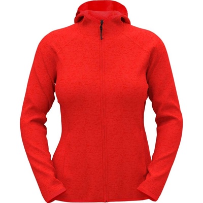 Stedman Lux Hooded Knitfleece Jacket ST5560 scarlet červená