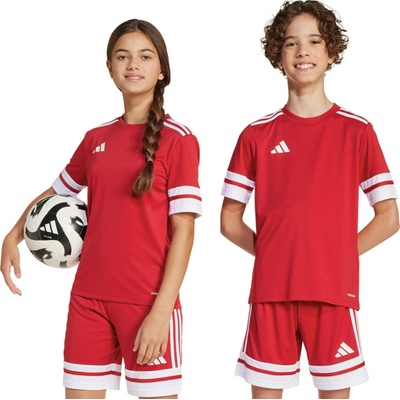 adidas teamwear detský futbalový dres adidas Squadra 25 červený JJ0051