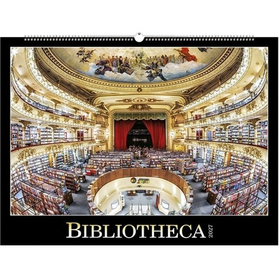 Bibliotheca nástěnný 56 x 42 cm 2025