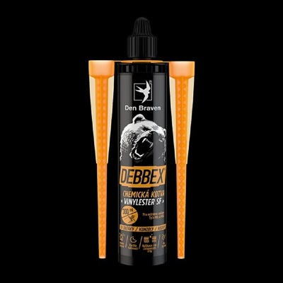 Den Braven Chemická kotva VINYLESTER SF Typ: kartuše, Barva: šedá, Balení (ml): 280 ml – Hledejceny.cz