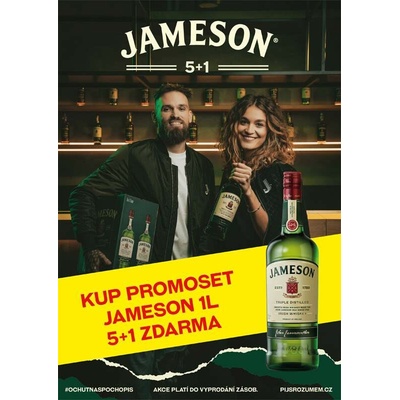 Jameson 40% 6 x 1 l (karton)