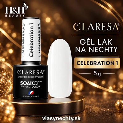 Claresa Gél lak Celebration 1 5 g