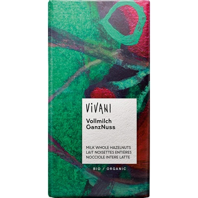 Vivani MLÉČNÁ S LÍSKOVÝM OŘÍŠKEM BIO 100 g