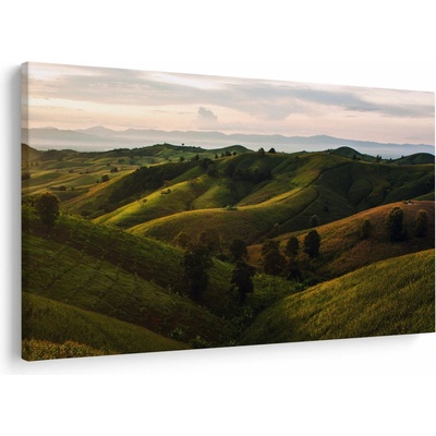 Obraz - Výhľad na thajské kopčeky, jednodielne 120x80 cm