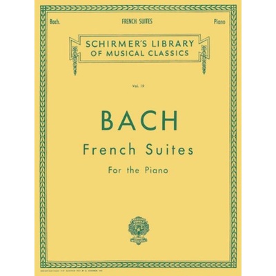 Johann Sebastian Bach French Suites BWV 812 817 noty na klavír – Hledejceny.cz