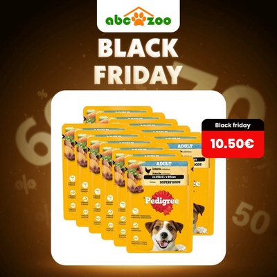 Pedigree Adult s kuracím a zeleninou v šťave 12 x 100 g