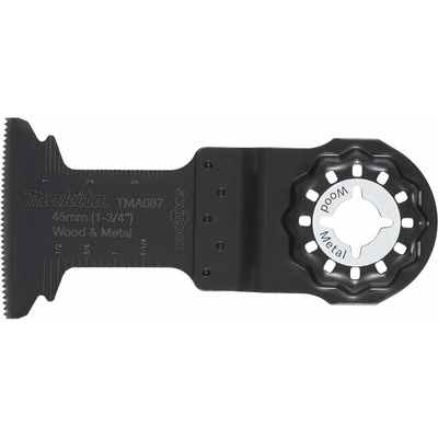 MAKITA E-25448 pilový list rovný 45*45mm, 20TPI BiM TMA087 Starlock (i pro O.I.S.)
