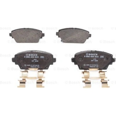 BOSCH Sada brzdových platničiek kotúčovej brzdy 0986494633