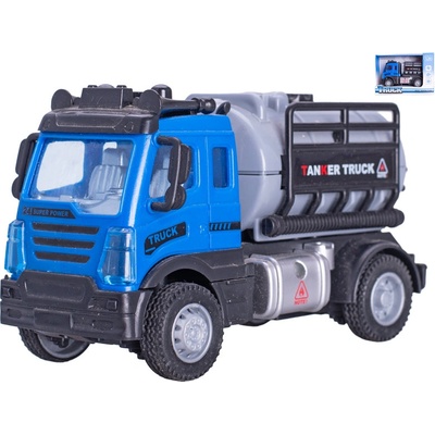 Mikro trading Auto nákladní s cisternou 12 cm zpětný chod