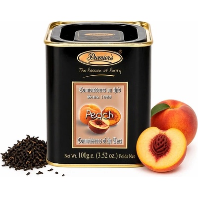 Premier's Černý čaj Peach Tea sypaný 100 g