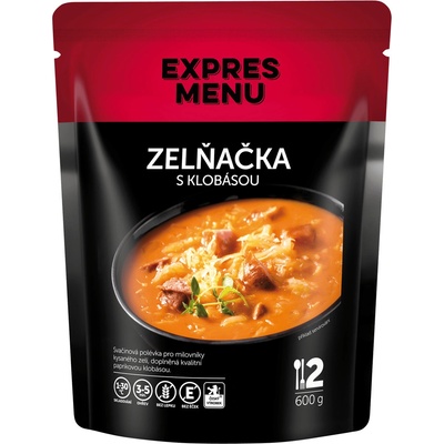 Expres Menu Zelná polévka s klobásou 600 g – Hledejceny.cz
