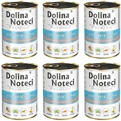 Dolina Noteci Premium Bohatá na jahňacie mäso 6 x 400 g