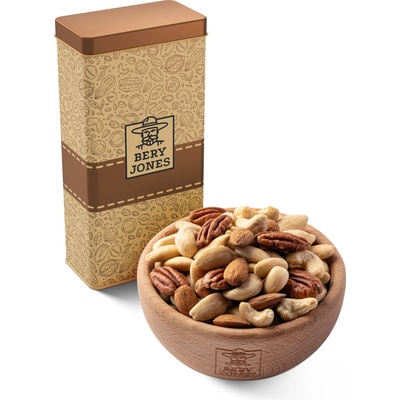 Bery Jones Směs ořechů natural v plechové dóze 240 g