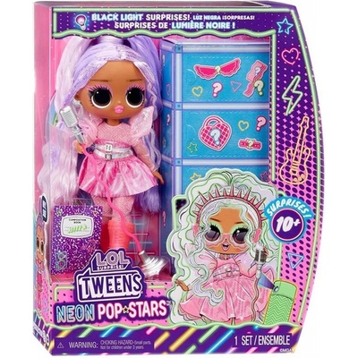MGA L.O.L. Surprise! Tweens Neon Pop Stars Kitty K