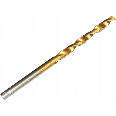 HuW TITÁNOVÝ VRTÁK DO KOVU OCELE HSS-Tin 2.3mm TITÁN