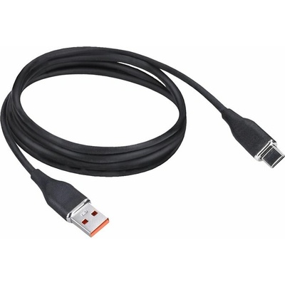 Solight SSC1602-S USB-C, USB 2.0 A konektor - USB-C 3.1 konektor, silikon, 2m