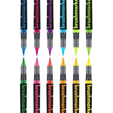 Karin 5272 Brushmarker Pro štětečkový popisovač Neon odstíny 1 ks NEON Violet blue