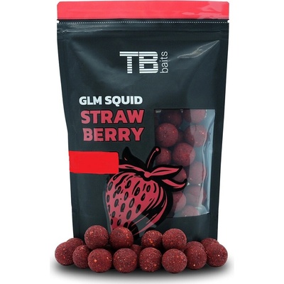 TB Baits boilies GLM Squid Strawberry 250 g 20 mm