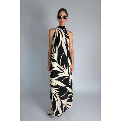 Itálie šaty Black Cream