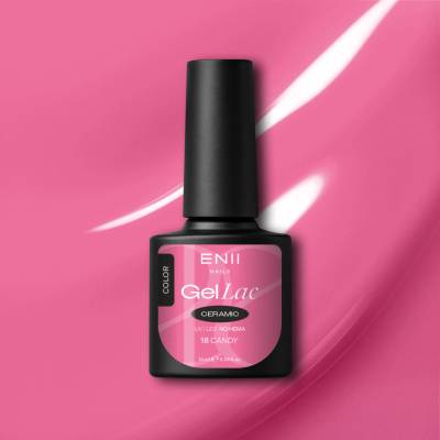 Enii Nails Gel lak Ceramic 18 Candy 10 ml