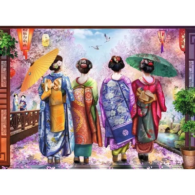 RAVENSBURGER Medzi rozkvitnutými stromami 500 dielov