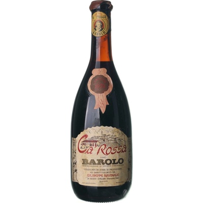 Giuseppe Ravinale Barolo suché červené 1970 13% 0,72 l (holá láhev)