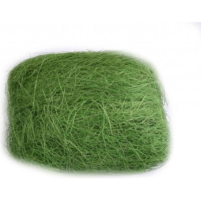 Sisal kokosové vlákno 25g zelené
