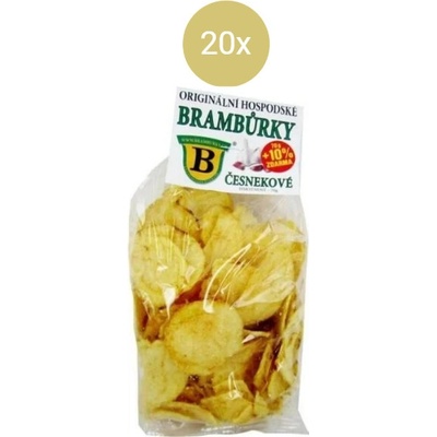 B Brambůrky česnekové 20 x 70 g