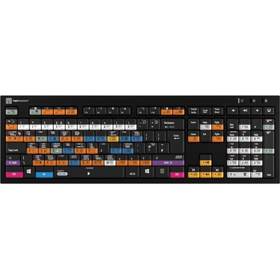 Logickeyboard Blender 3D PC Nero Line UK