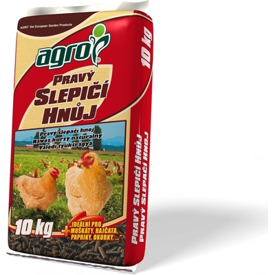 Agro pravý slepičí hnůj 10 kg