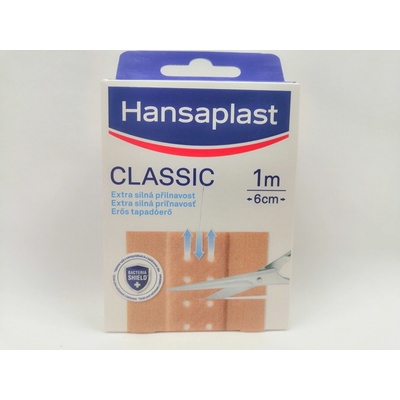 Hansaplast Classic silně přilnavá náplast 1 m x 6 cm