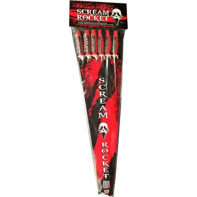 Rakety Scream Rocket medium set.6 ks