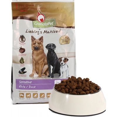 GranataPet Liebling´s Mahlzeit Sensitive s kachním masem 2 x 10 kg