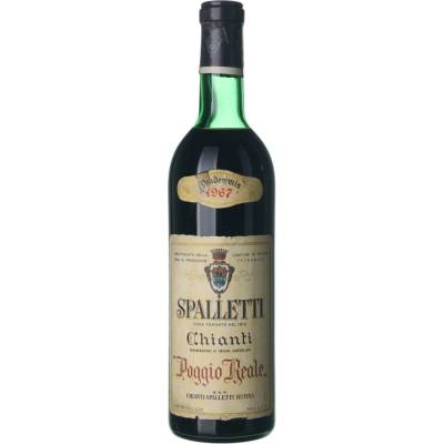 Spalletti Chianti suché červené 1967 0,75 l (holá láhev)