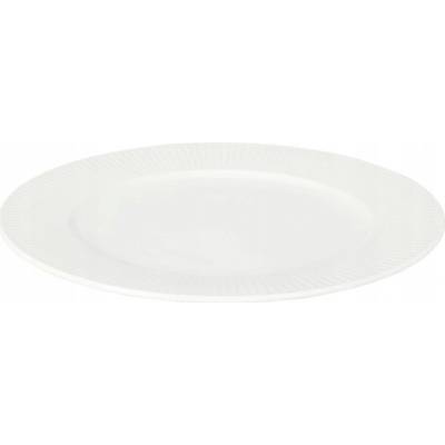 Tanier plytký 27 cm porcelán biely SIAKI