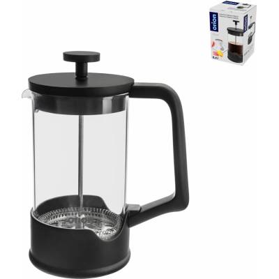 ORION French press 0,4 l BLACK, borosil. sklo / plast
