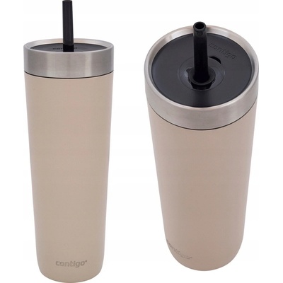 Contigo Luxe Spillproof Tumbler 720 ml světle hnědá
