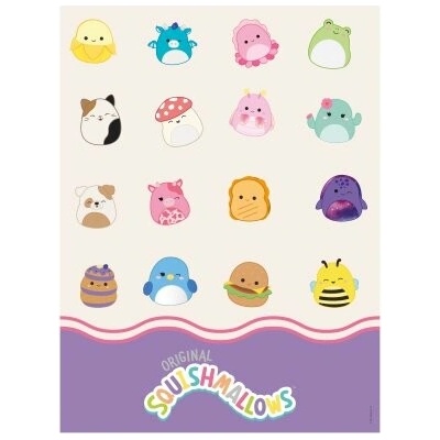 Procos Ubrus plastový "Squishmallows" 120x180cm
