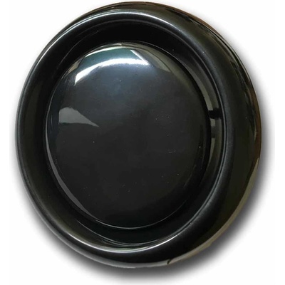 Mikawi Anemostat talířový ventil d100 mm černý s těsněním 14-0909