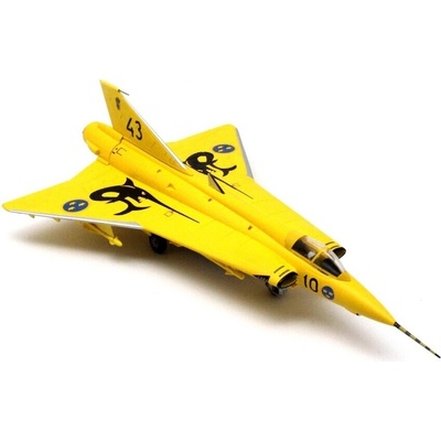 Aviation 72 J35J Draken Swedish Air Force YELLOW 43-10 1:72