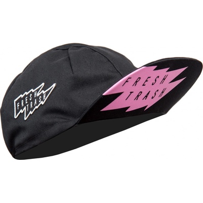Fresh Trash Men´s Cycling Cap Large Flat true black